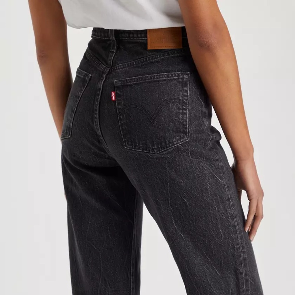 Levi's Black Straight Leg Women's Jeans